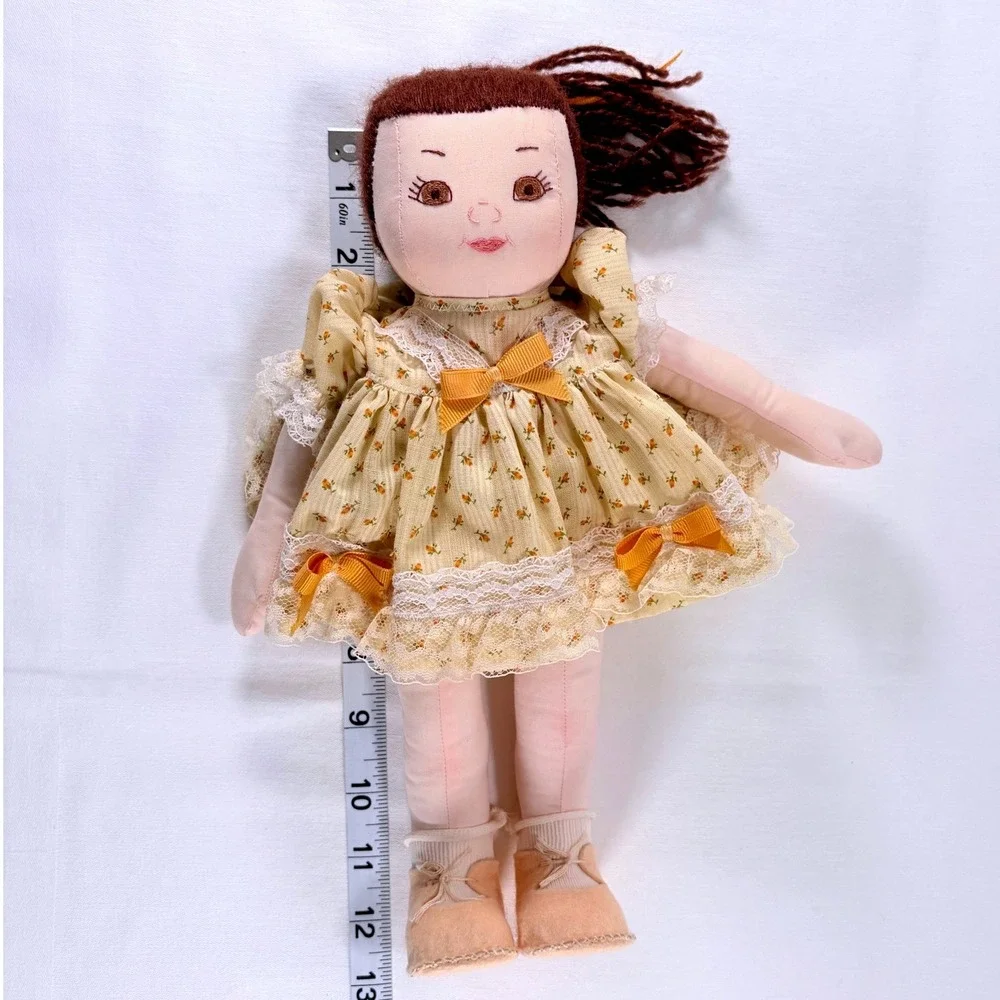 Vintage Lillie Whitley Handmade‎ Folk Art Cloth Artisan Doll 13
